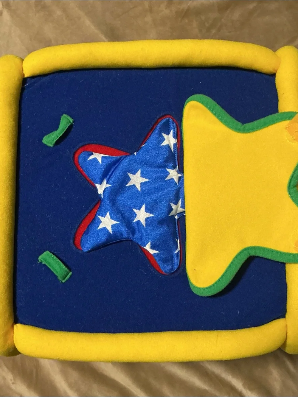 Neurosmith Jumbo Learning Block Plush Activity Toy